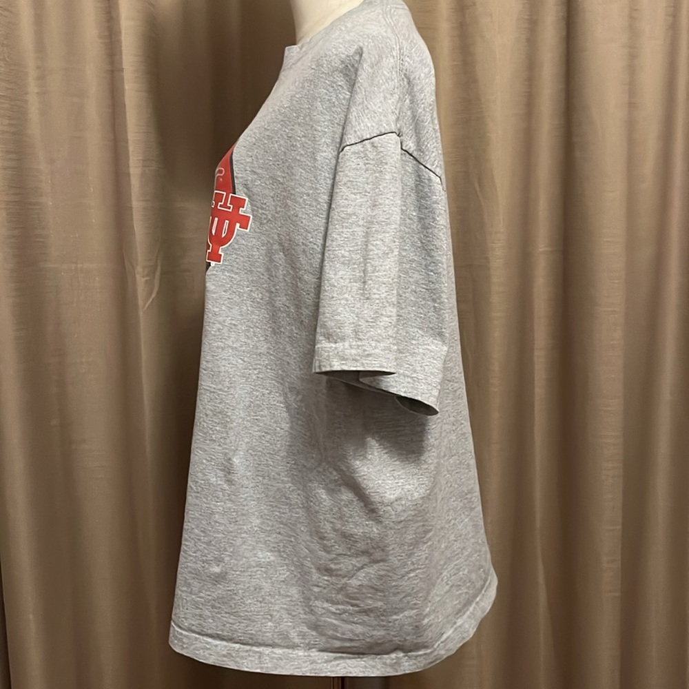 NCAA Texas Longhorns Short Sleeve Gray Shirt Mens XL - Picture 3 of 9